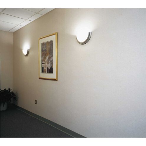 Eclipse 1 Light 15 inch Brushed Nickel ADA Wall Sconce Wall Light